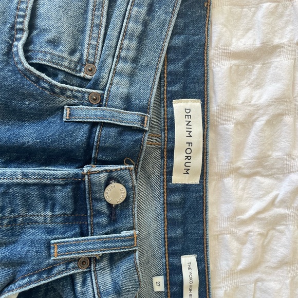 DENIM FORUM size 27 The yoko high rise slim fit. - Picture 2 of 4
